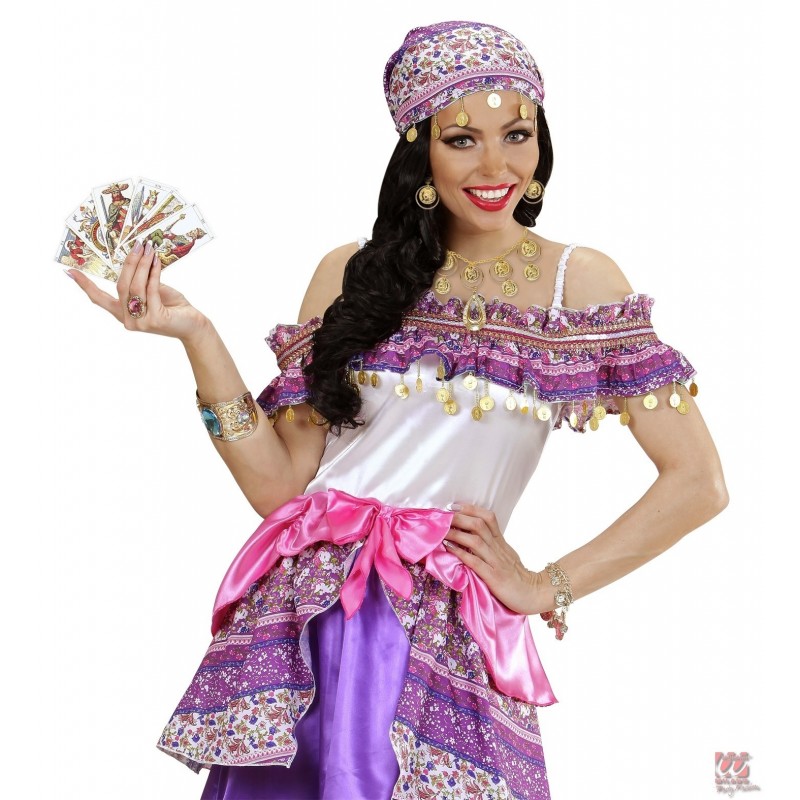 Čigānu komplekts kaklarotas auskari