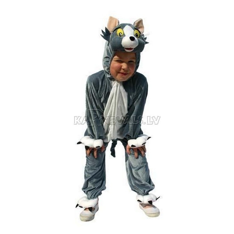 Карнавальный костюм, (104см)  - Серый кот