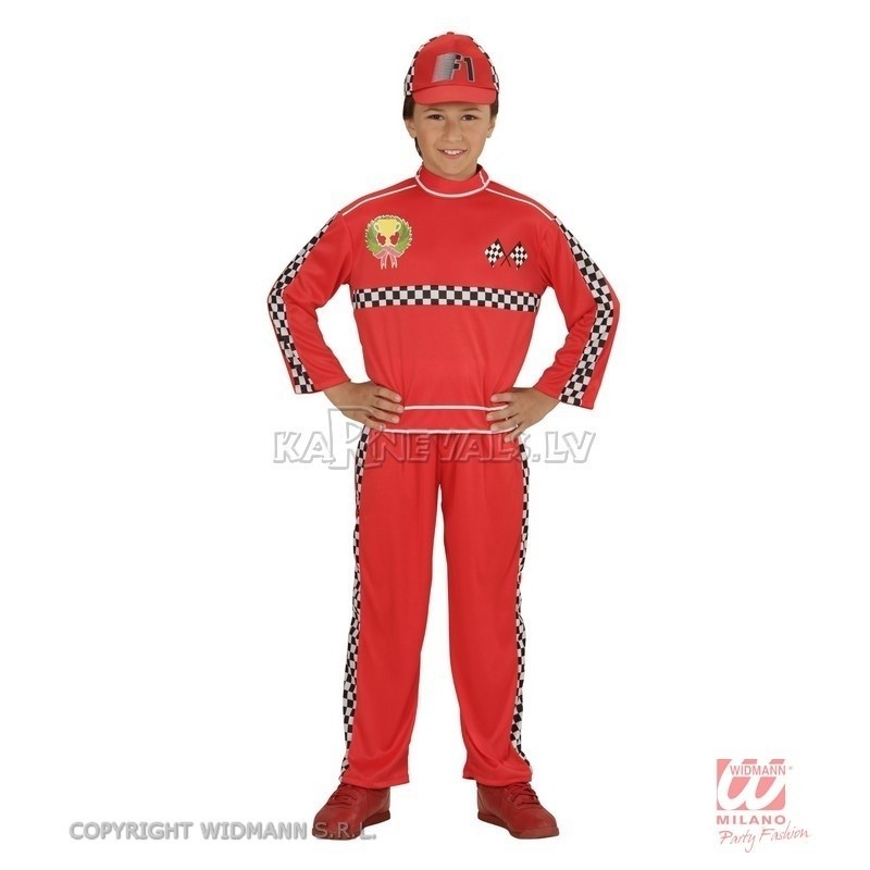 Formula 1 pilota tērps (128) , jaka un bikses ar saitēm 