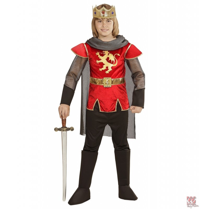 Karalis ARTURS 128 (mēteļa bikses zābaku vainagu kapuce)