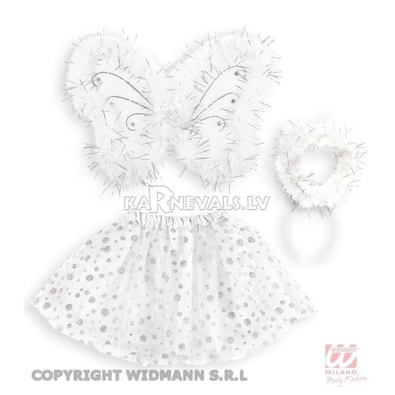 Костюм ангела -  юбка, крылья и нимб