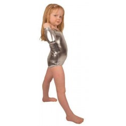 Bodijs  sporta dejām sudrabainā 128 cm