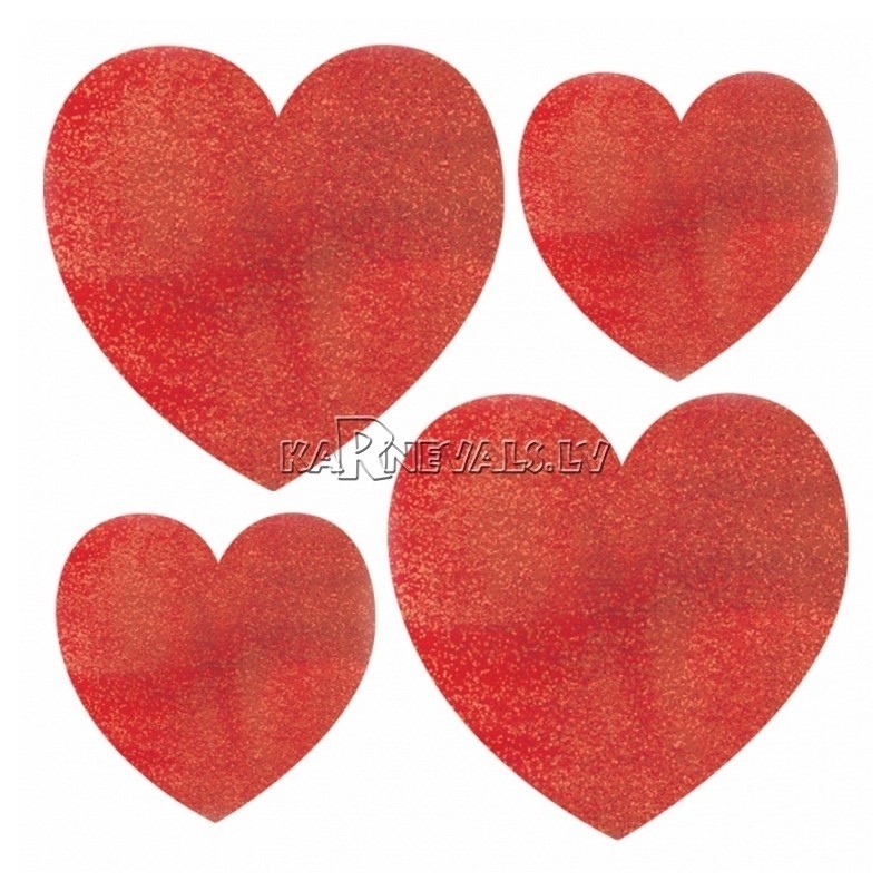 БЛЕСТЯЩИЕ СЕРДЦА, набор для украшения комнаты﻿﻿