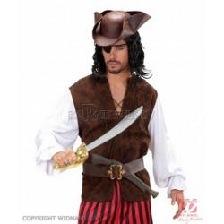 Пиратская рубашка с жилетом  M/L