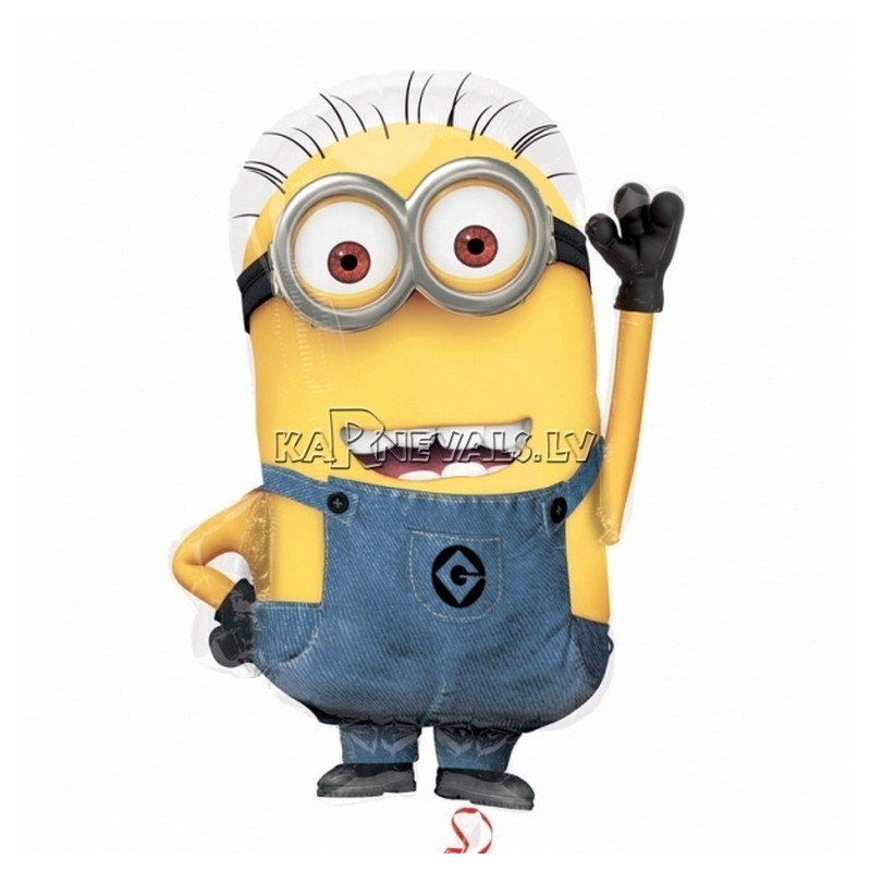 Minions   Super figūre folija balons 40cm x 63cm