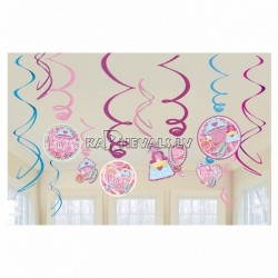 Принцесса Декорация из фольги 12 шт