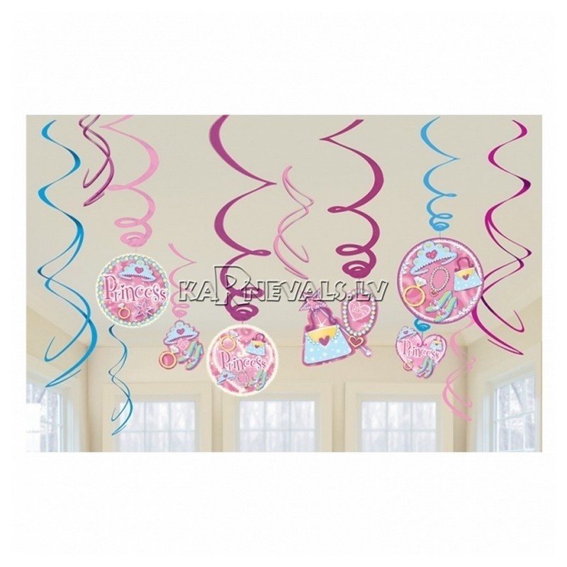 Принцесса Декорация из фольги 12 шт