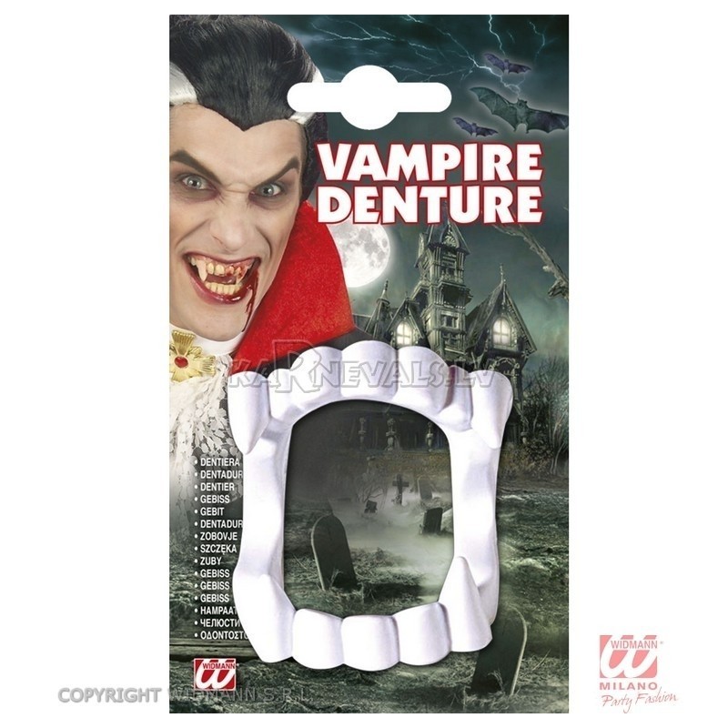 Vampīra zobi Helovīniem