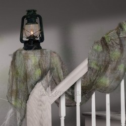 Марля для драпировки, серая, 61см х 4.5м, декорация для Хэллоуина