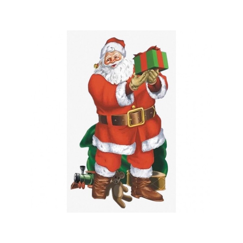 Плакат "Визит Санта Клауса"  165 x 85 cm