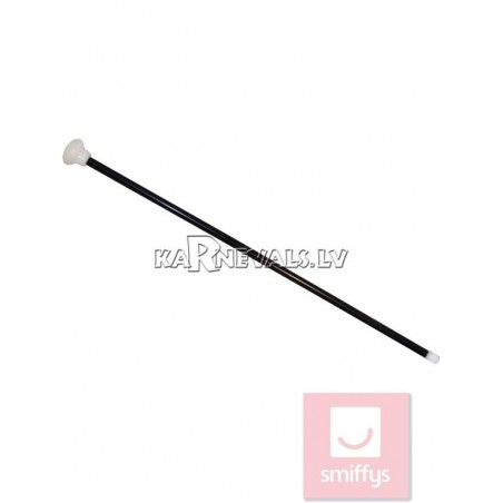 Трость гангстера, чёрная, пластмассовая, 80 см