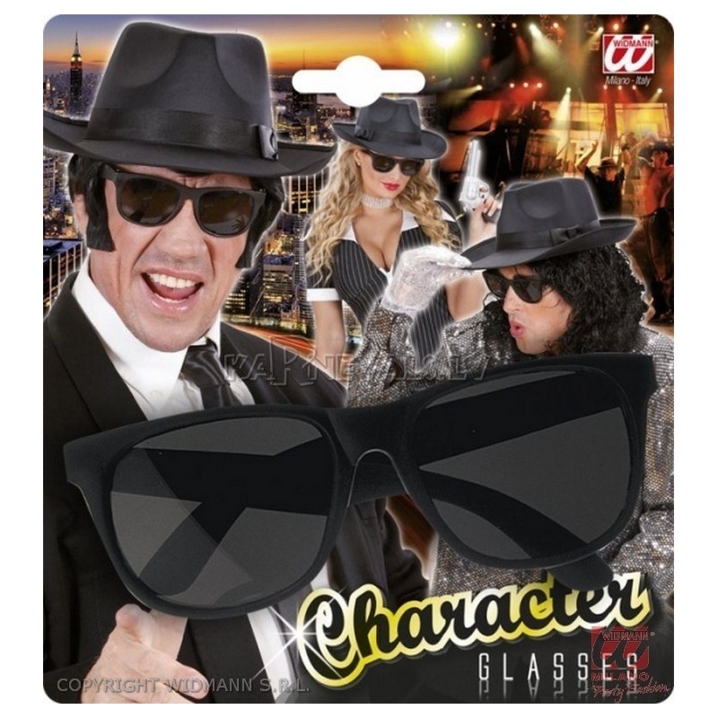 Gangstera brilles ar stikliem