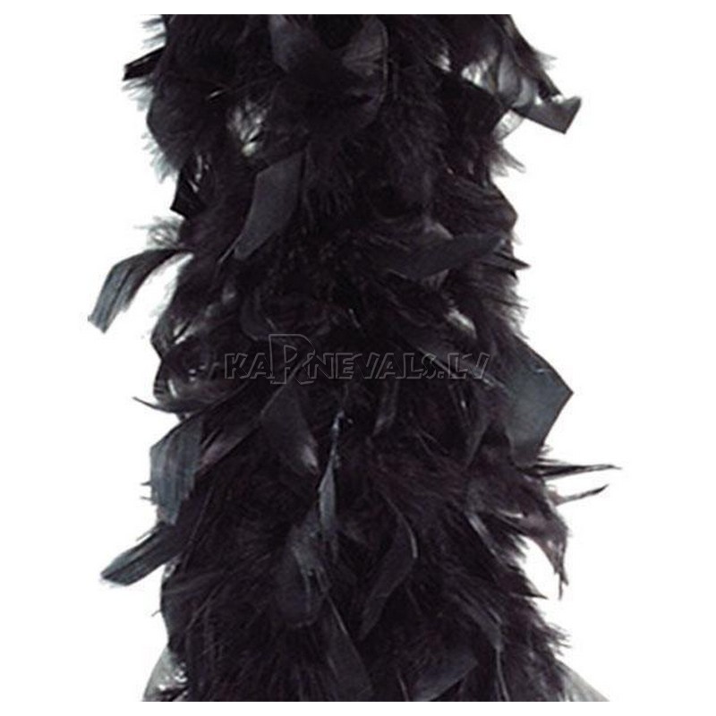 Боа  черное 100 гр.