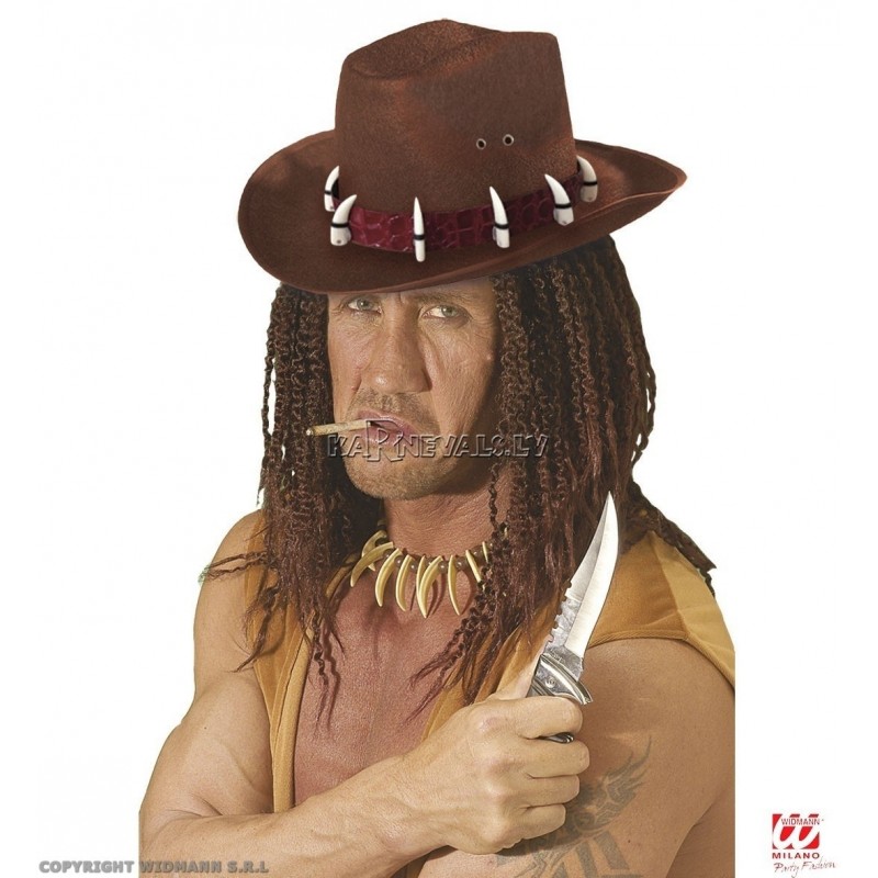 Krokodils Dandī filca cepure