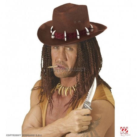 Krokodils Dandī filca cepure