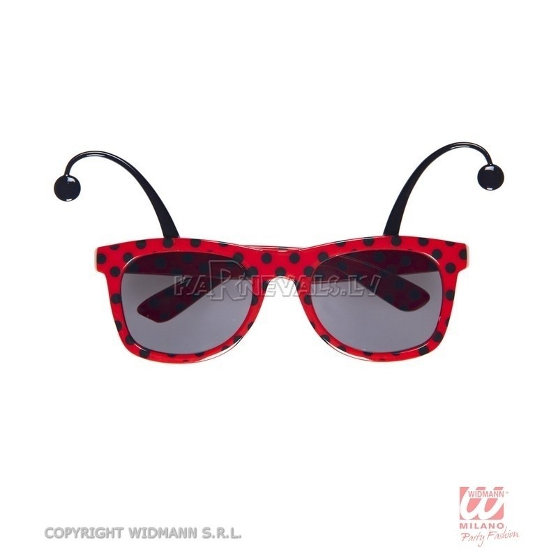 Очки "Божья коровка", с антеннами