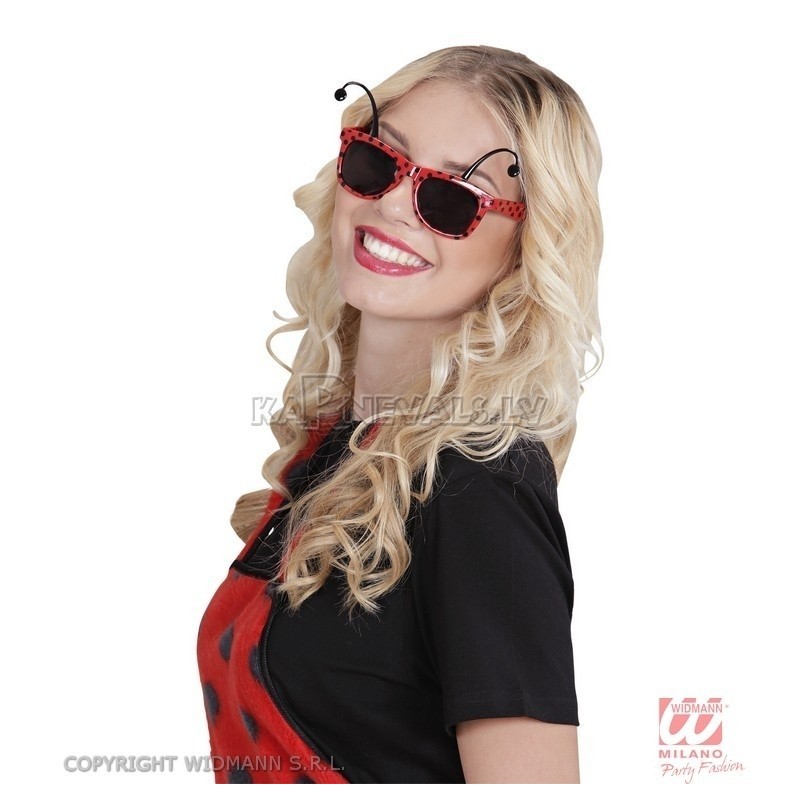 Очки "Божья коровка", с антеннами