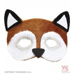 Маска лисы, плюшевая
