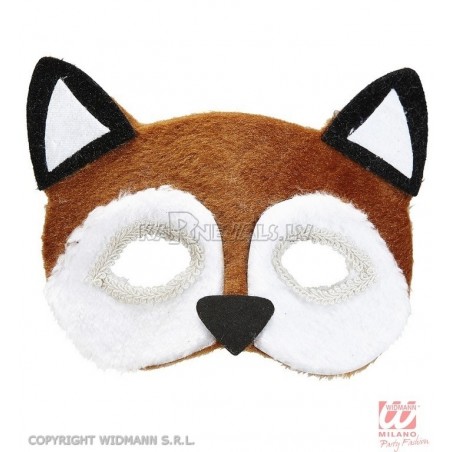 Маска лисы, плюшевая