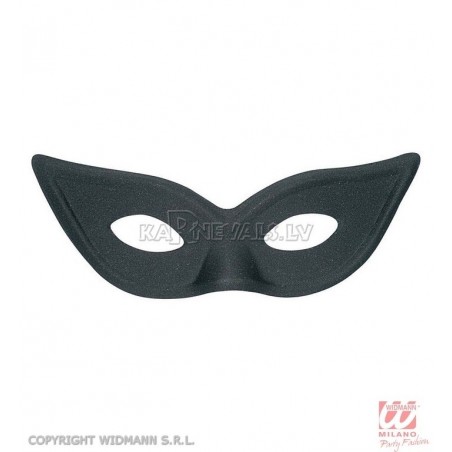 Karnevāla melna  maska "Tauriņš"