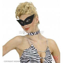 Karnevāla melna  maska "Tauriņš"