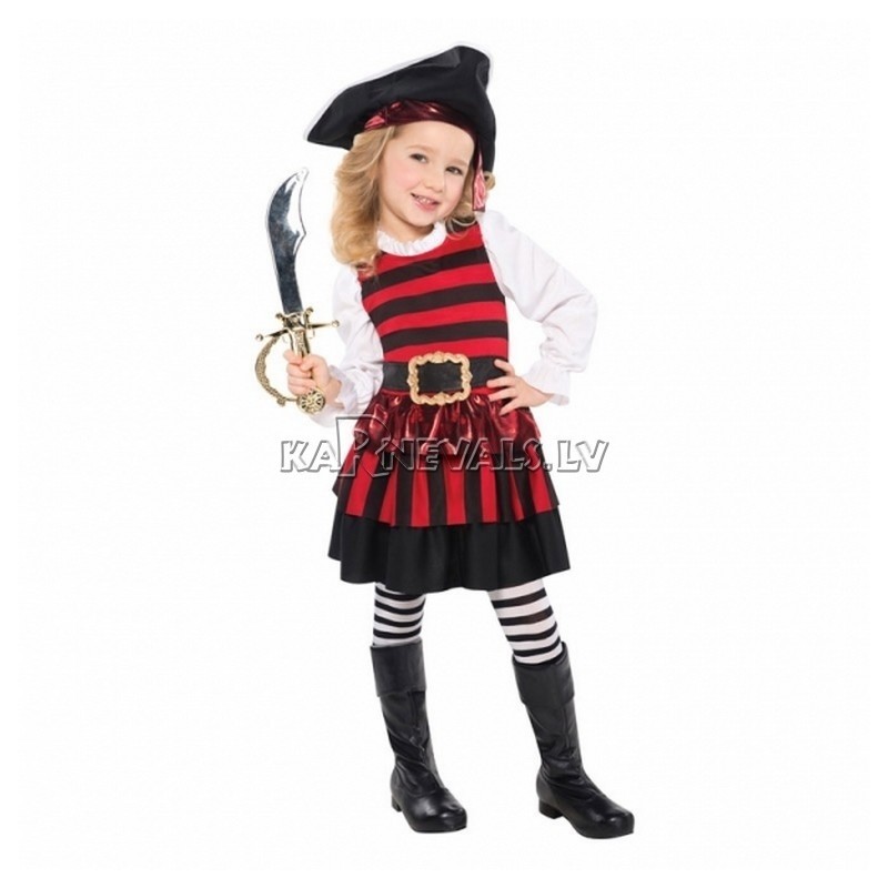 Костюм Пиратки для девочек 110 см