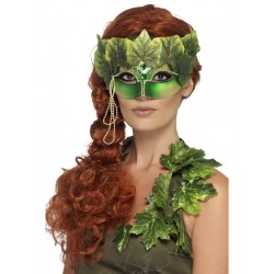 Маска лесной нимфы,  зеленая