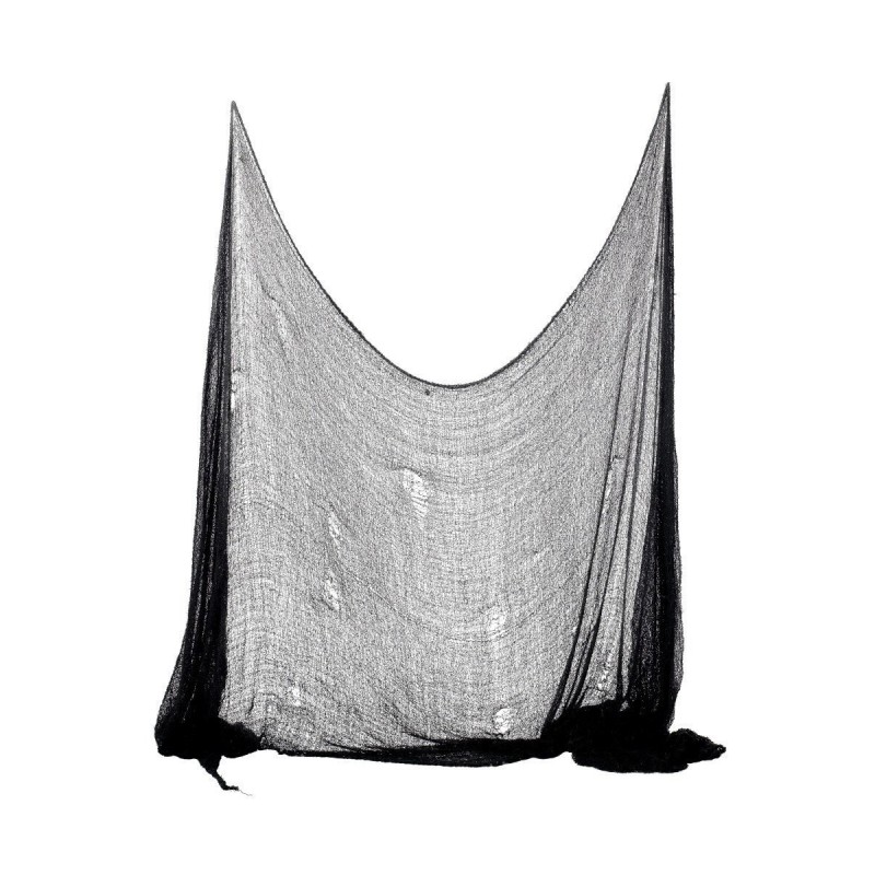 Декоративная ткань, чёрная, 75 см х 300 см