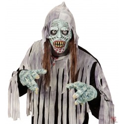 "INFICĒTS ZOMBIJS" - pussejas maska ar matiem