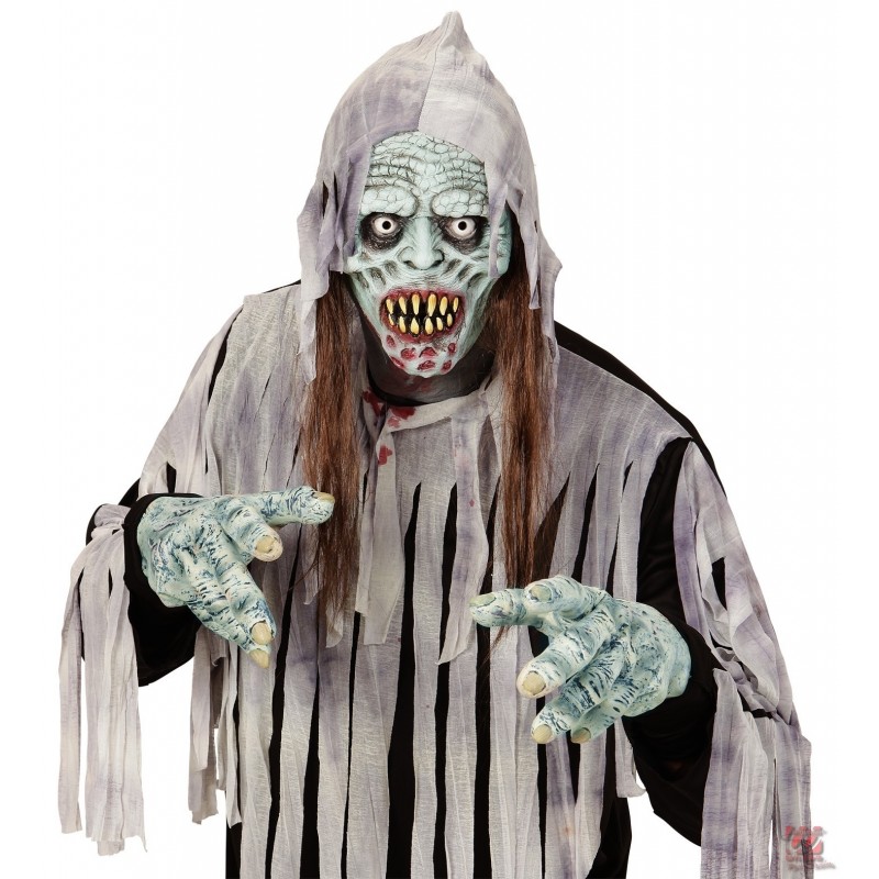 "INFICĒTS ZOMBIJS" - pussejas maska ar matiem