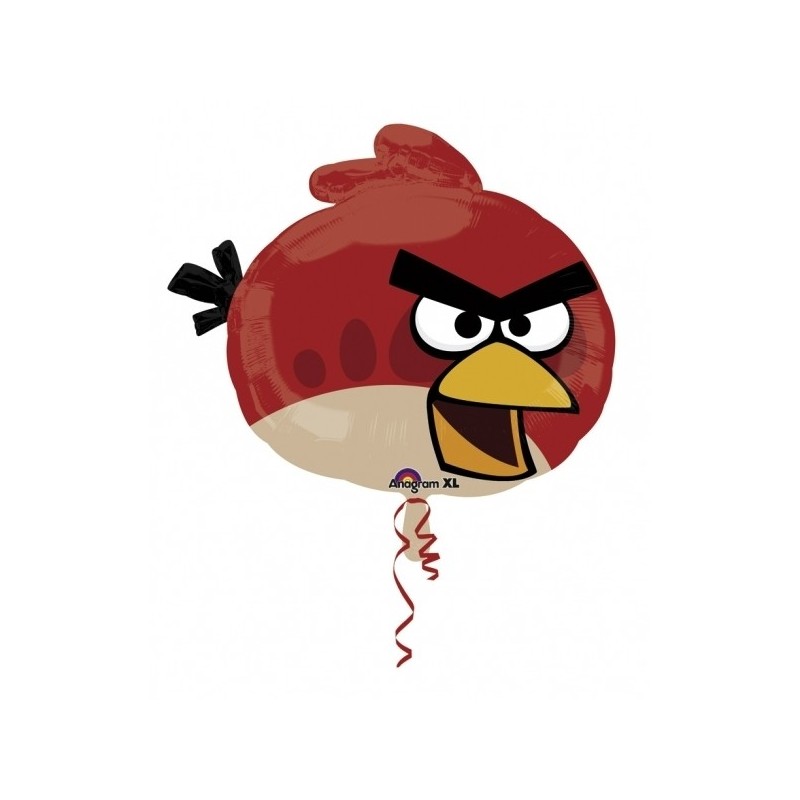 54 cm х 51 cm, folija balons, Angry Bird , superfigūra