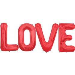 Шар буква "O", 87cм, фигура из фольги заполняется гелием