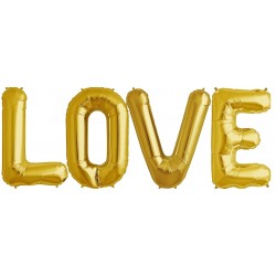 Burtu balons zelta  krāsā "O",  87cm, folijas figūra paredzēta piepūšanai ar hēliju