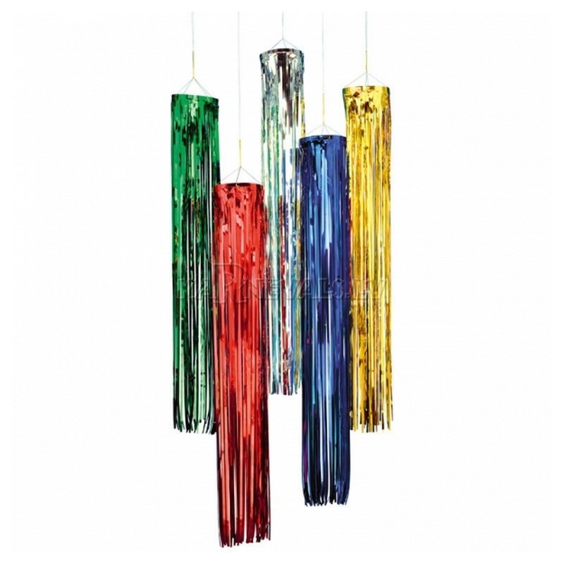 Durvju aizkari folija dekorācija daudzkrāsu 80cm