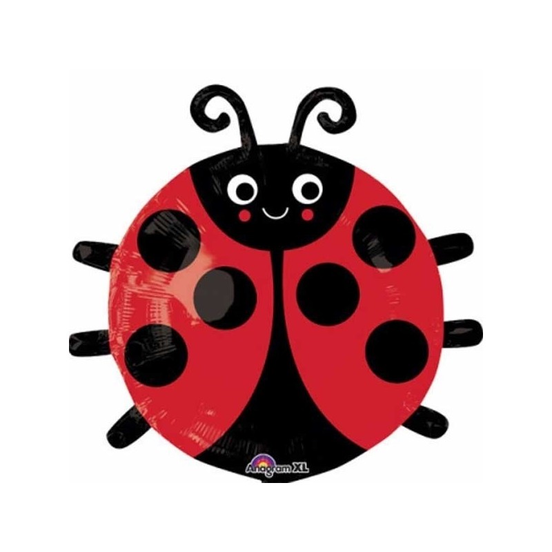 45 cm folija balons  Laimīga Mārīte