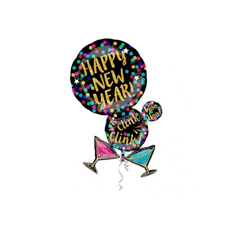 60 x 86 sm  folija balons ar hēliju  MARTINI super figūra 