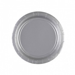 18 см Тарелки "СЕРЕБРО" 8 шт