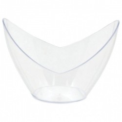 Kristāla šķiviji piknika trauki 7,3 cm 10.gab.