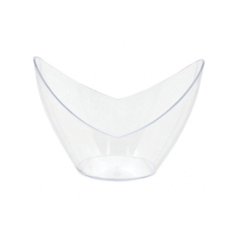 Прозрачные тарелки посуда для пикника 7.3 cm 10 шт.