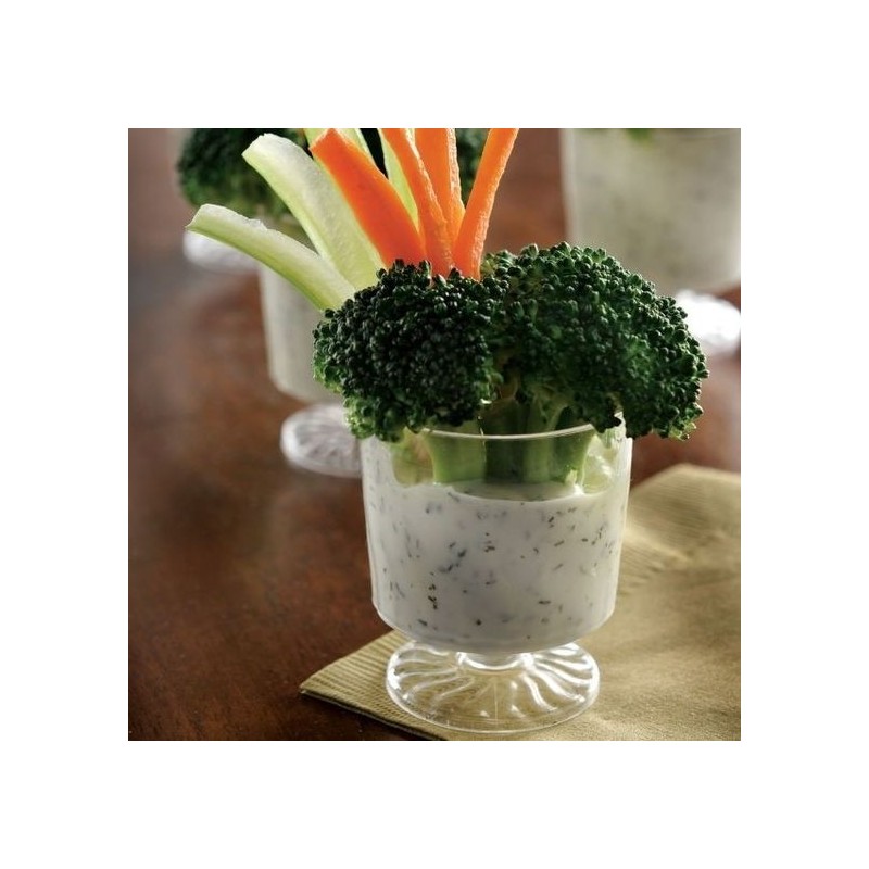 Kristāla trauciņus piknika trauki 59 ml 10 gab