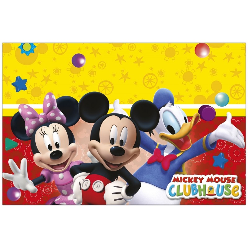 Скатерть 120х180см пластик DISNEY PLAYFUL MICKEY