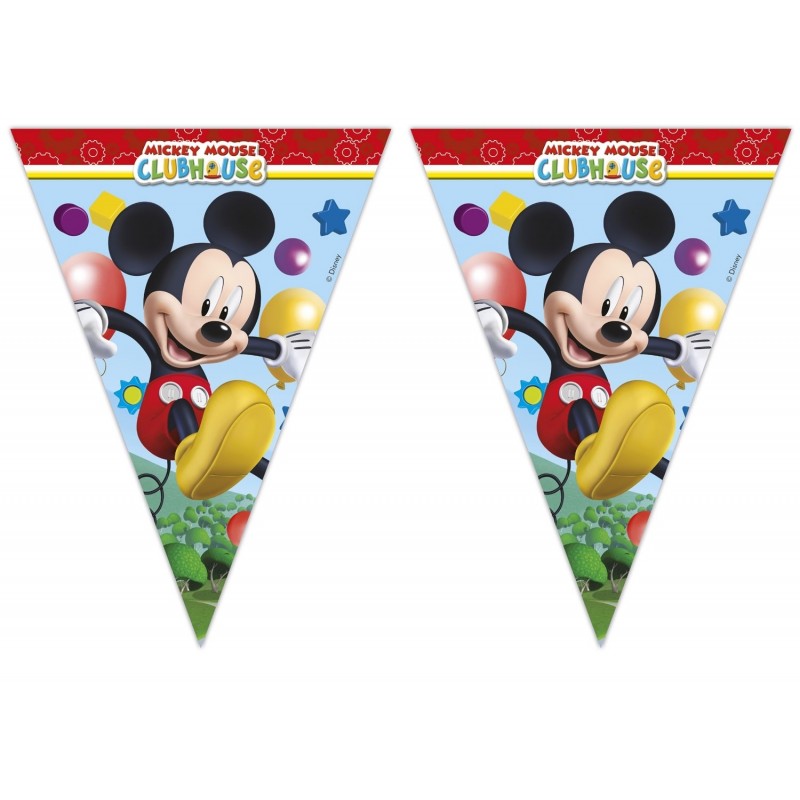 Гирлянда из 9 флажков DISNEY PLAYFUL MICKEY