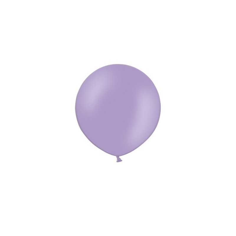 Apaļas formas liels lateksa balons gaiši violetā krāsā, 90cm, pastelis, 1 gab. 