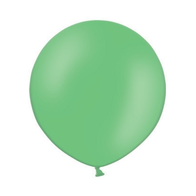 Apaļas formas liels lateksa balons spilgti zaļā krāsā, 90cm, pastelis, 1 gab. 