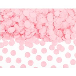 Konfeti gaiši rozā krāsas 15 gr.