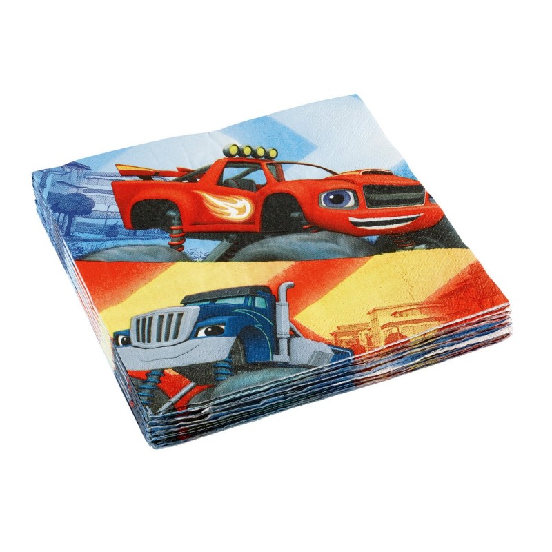 Салфетки “Вспыш и Чудо-Машины (Blaze)”, 33 см,. 20 шт.