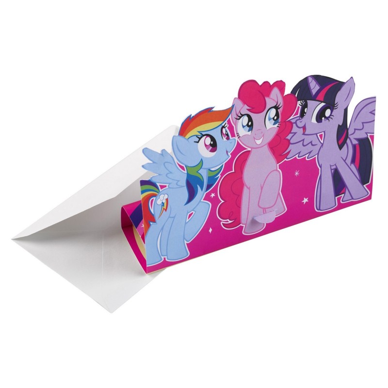 Приглашения “My Little Pony”, 8 шт.