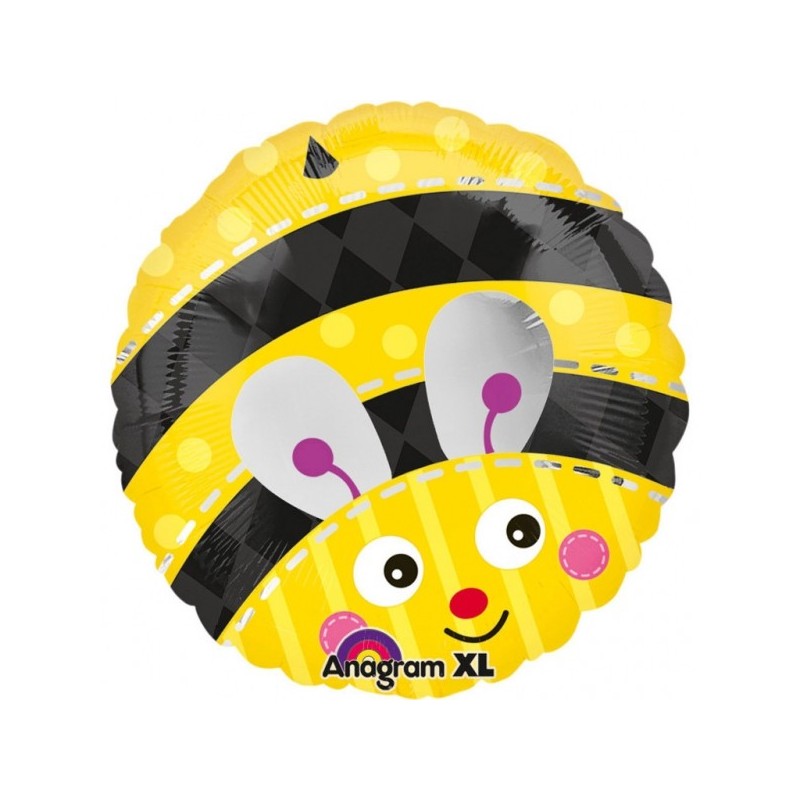 18"/45см шар из фольги, Пчелка