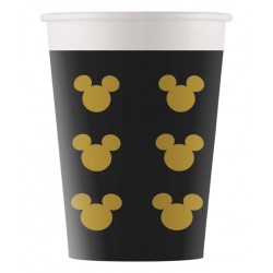 Cтаканчики MICKEY GOLD  8 шт. 200 мл