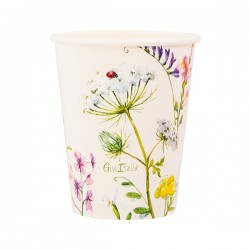 Papīra glazītes "Bogemas dārzs", 250 ml., 8 gab.,  dabai draudzīgs materiāls